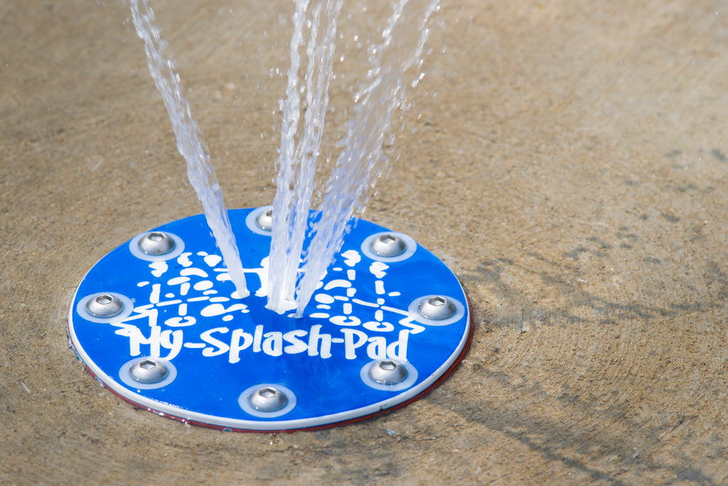 My Splash Pad Geyser Feature Base With Cover Plates