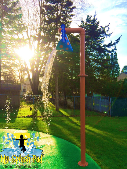 My Splash Pad Single Bucket Dump Water Play Features