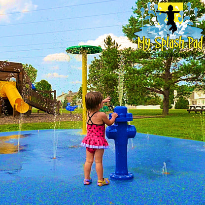 My Splash Pad Fire Hydrant Water Play Features