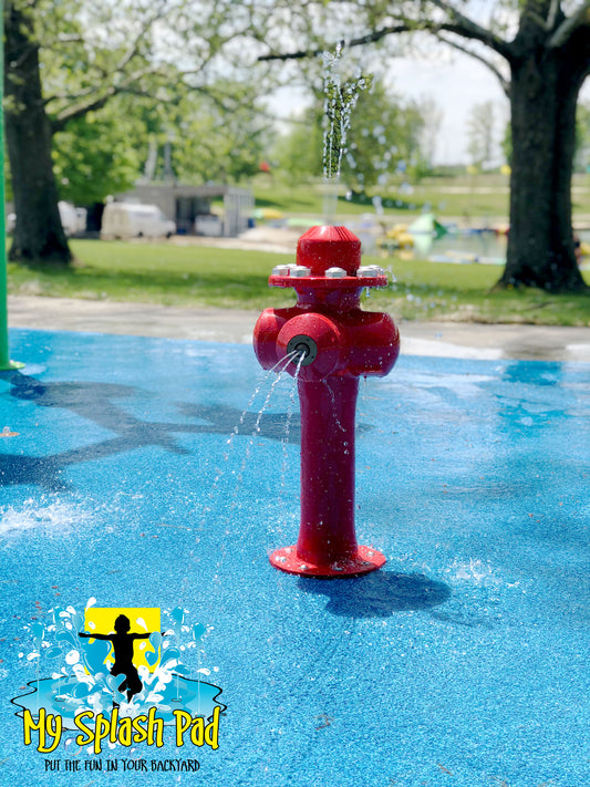 My Splash Pad Fire Hydrant Water Play Features
